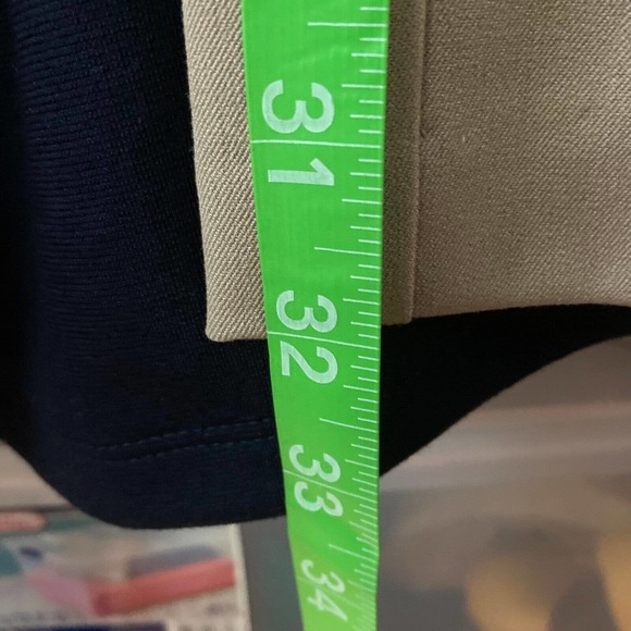 Linea By Louis Dell'Olio Pants Womens Sz 8 Beige Stretch Twill Chino Camel Tan - Picture 12 of 13